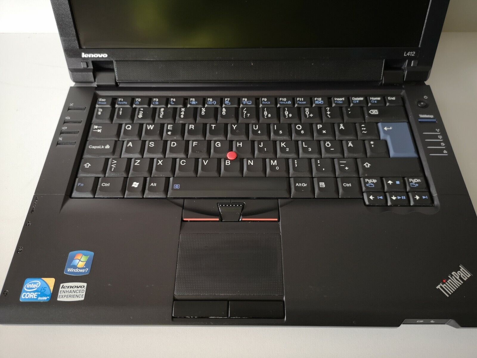 Laptop Lenovo ThinkPad L412 14.1 inch HD i5-520M, 2GB/160GB HDD Windows 7 Pro