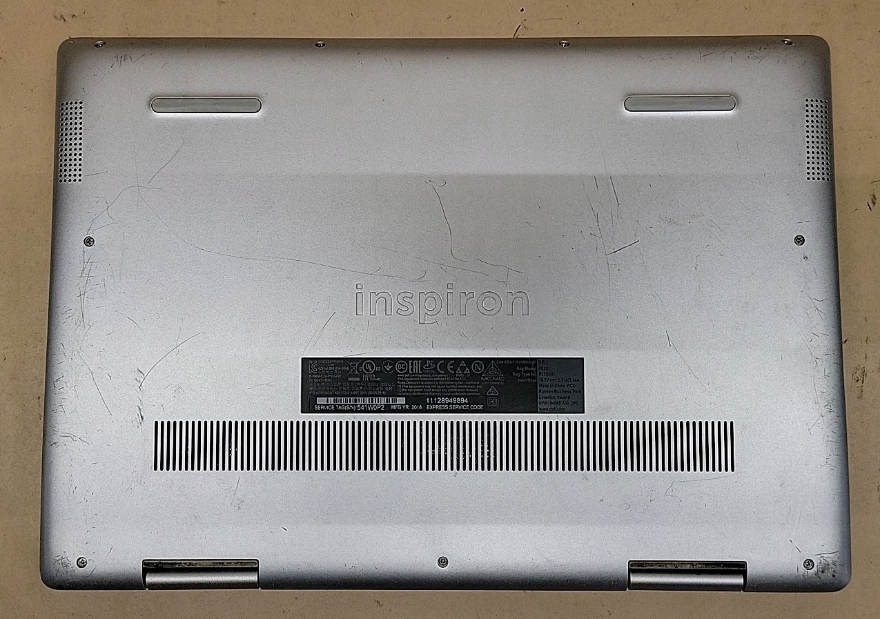 Dell Inspiron 5482, Intel Core i5-8265U @ 1.6GHz, 8GB RAM, NO SSD, NO OS *READ*