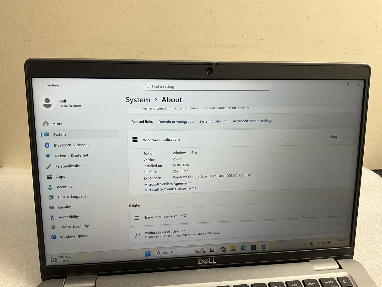 Dell Latitude 5450 14’’Ultra 5 135U 1.6GHz 16GB Ram 512GB SSD WIN11PRO #13