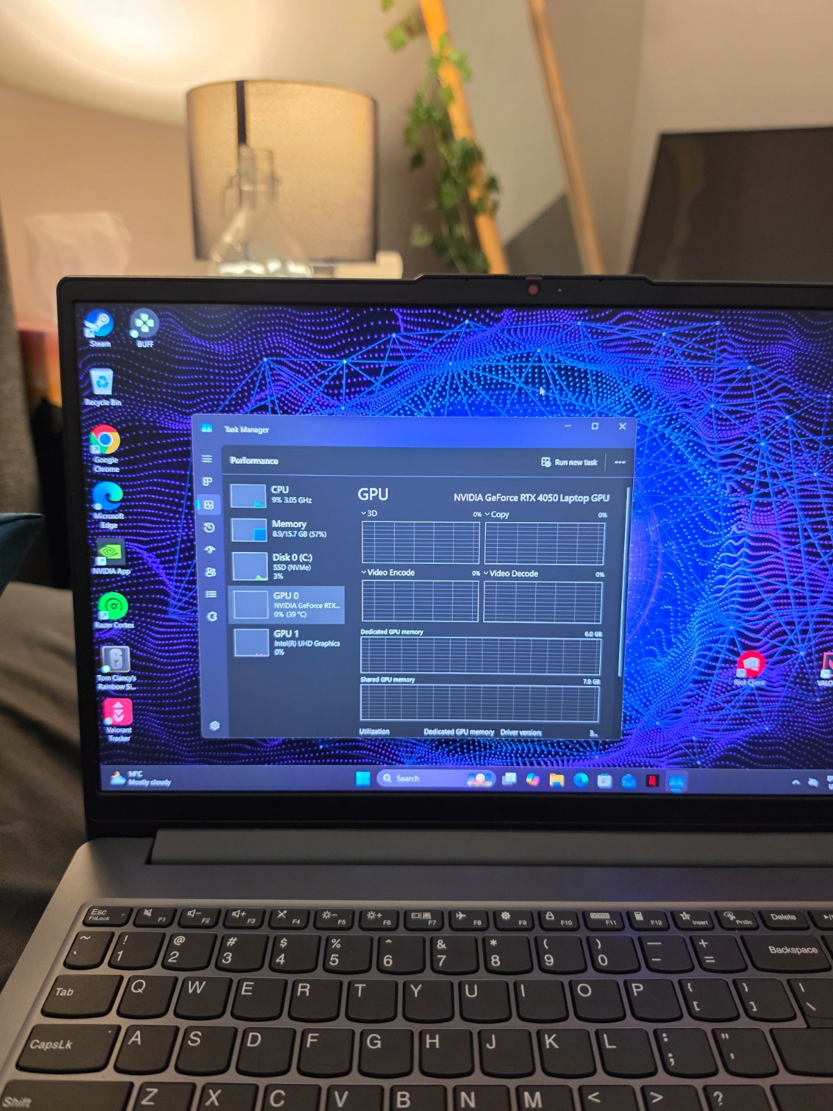 Lenovo LOQ 15IRX9 – Intel i5-13450HX – RTX 4050