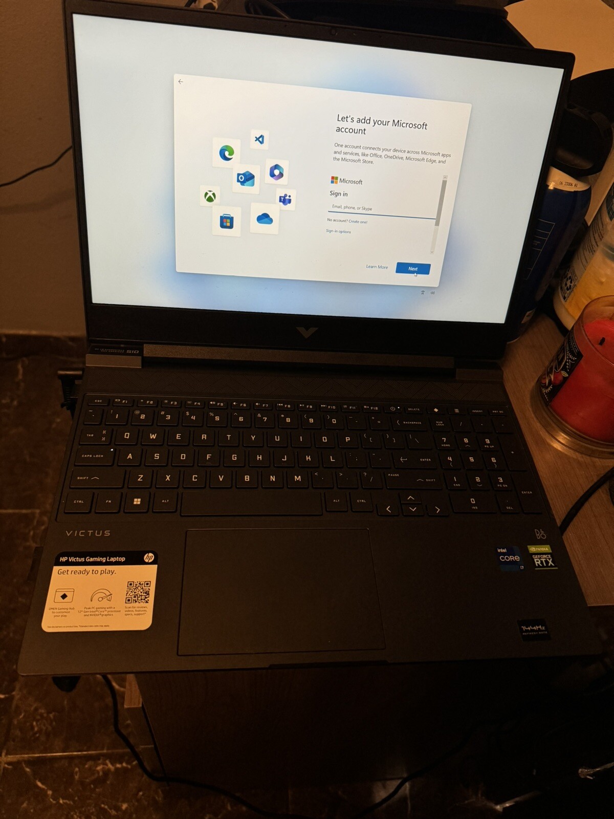 HP – Victus 15.6’” Gaming Laptop – Intel i7-12650H -NVIDIA GeForce RTX 3050 TI