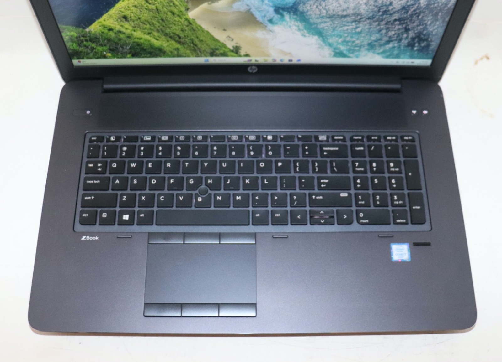 HP ZBOOK 17 G3|Intel i7@2.60GHz|32GB RAM|480 SSD|WIN11| ProfWebcam|Nvidia