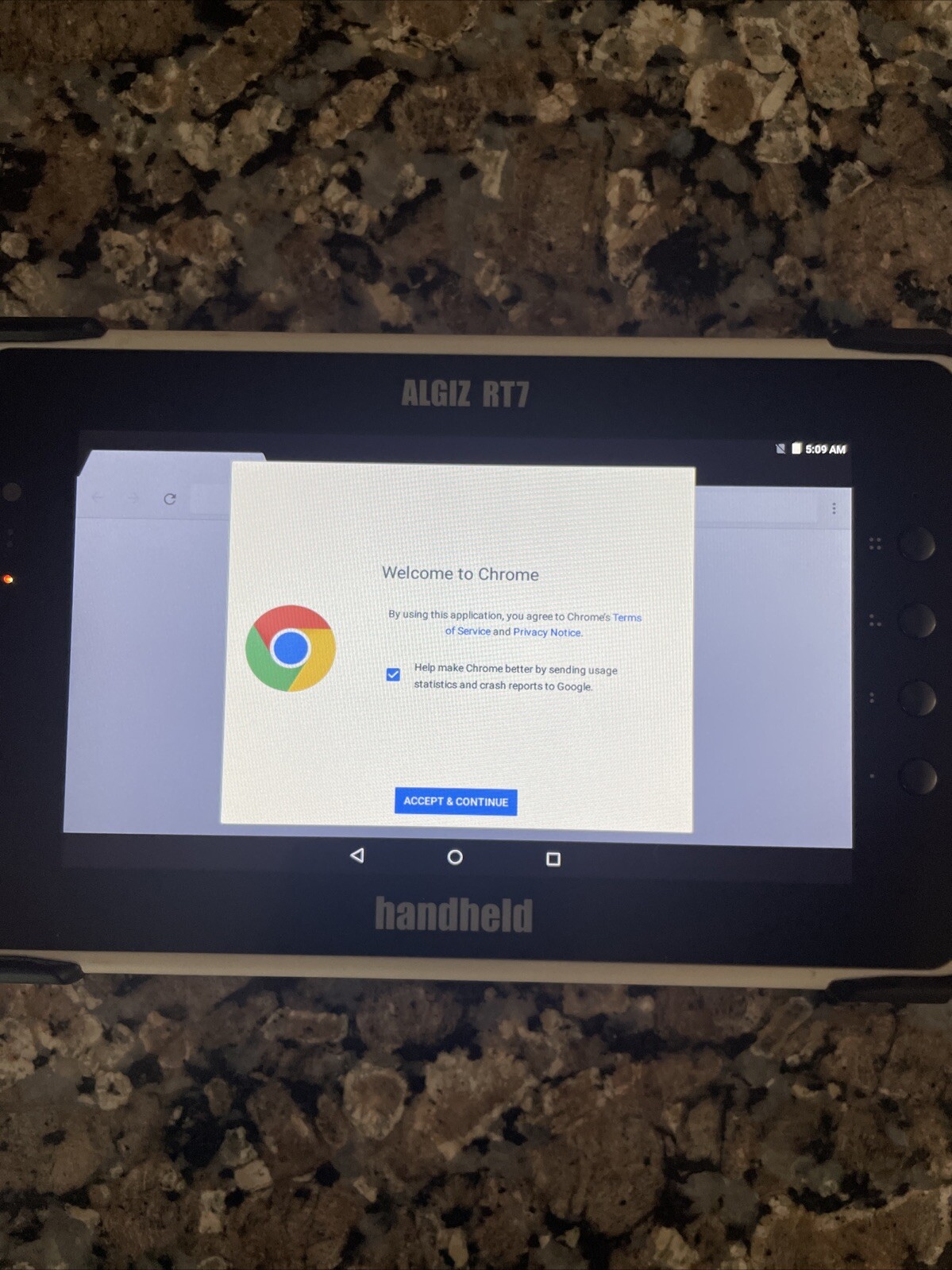 Algiz RT7 Handheld SELLING As Is UNTESTED PARTS/REPAIR