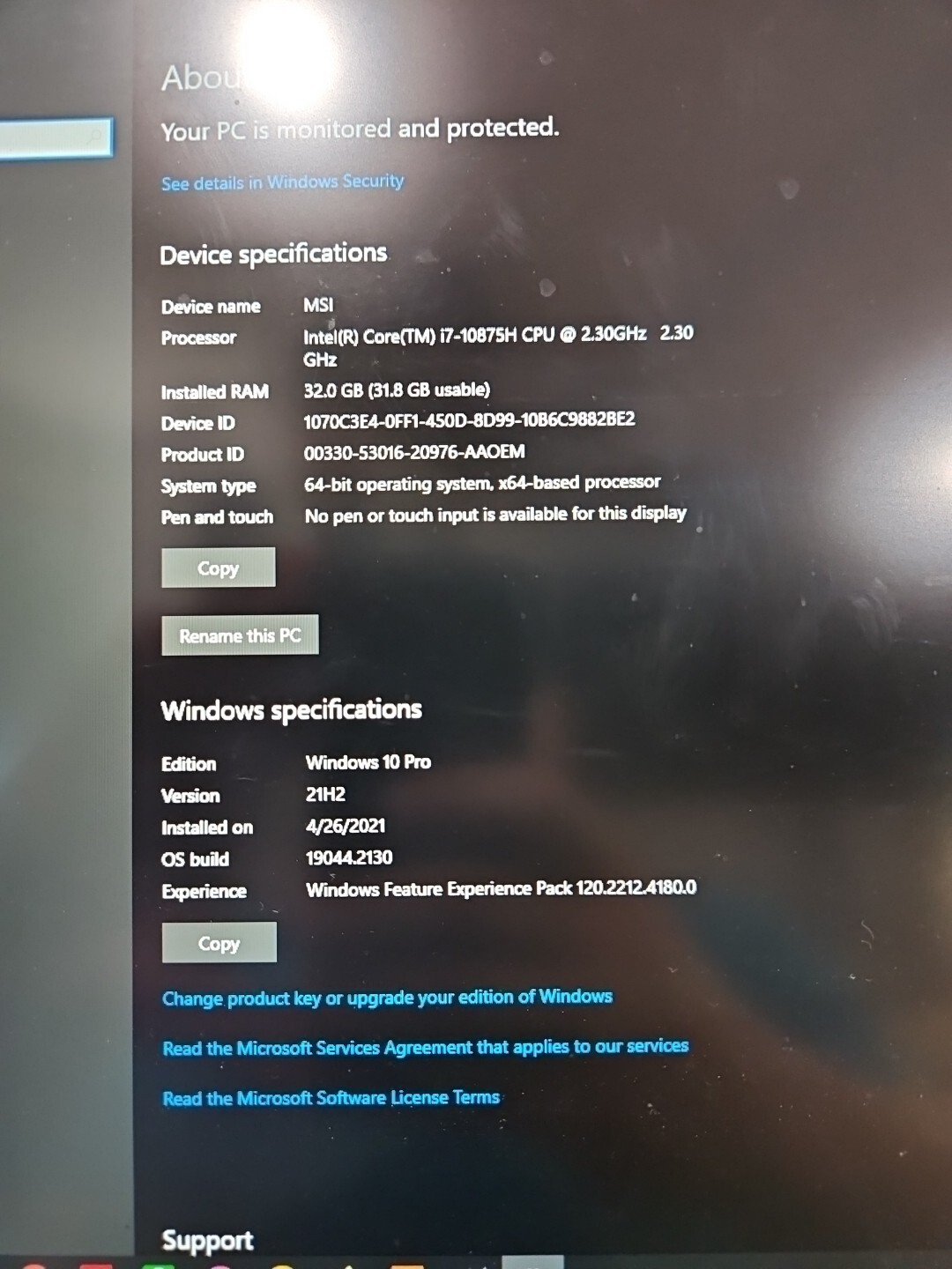 MSI – GS75 10SFS 17.3″ Laptop – i7 10875H 32GB Memory – 2070 Super 1tb SSD + 512