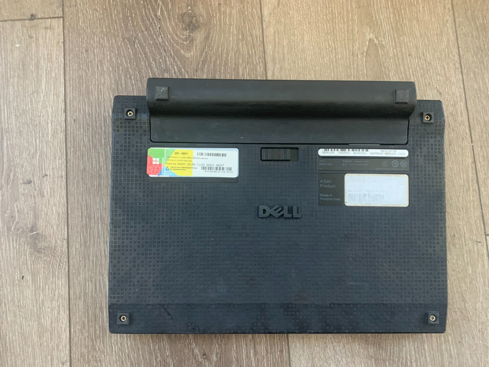 Dell Latitude 2120 12.5″ Intel Atom N455 1.66GHz 2 GB RAM 60GB HDD Win 7 Home