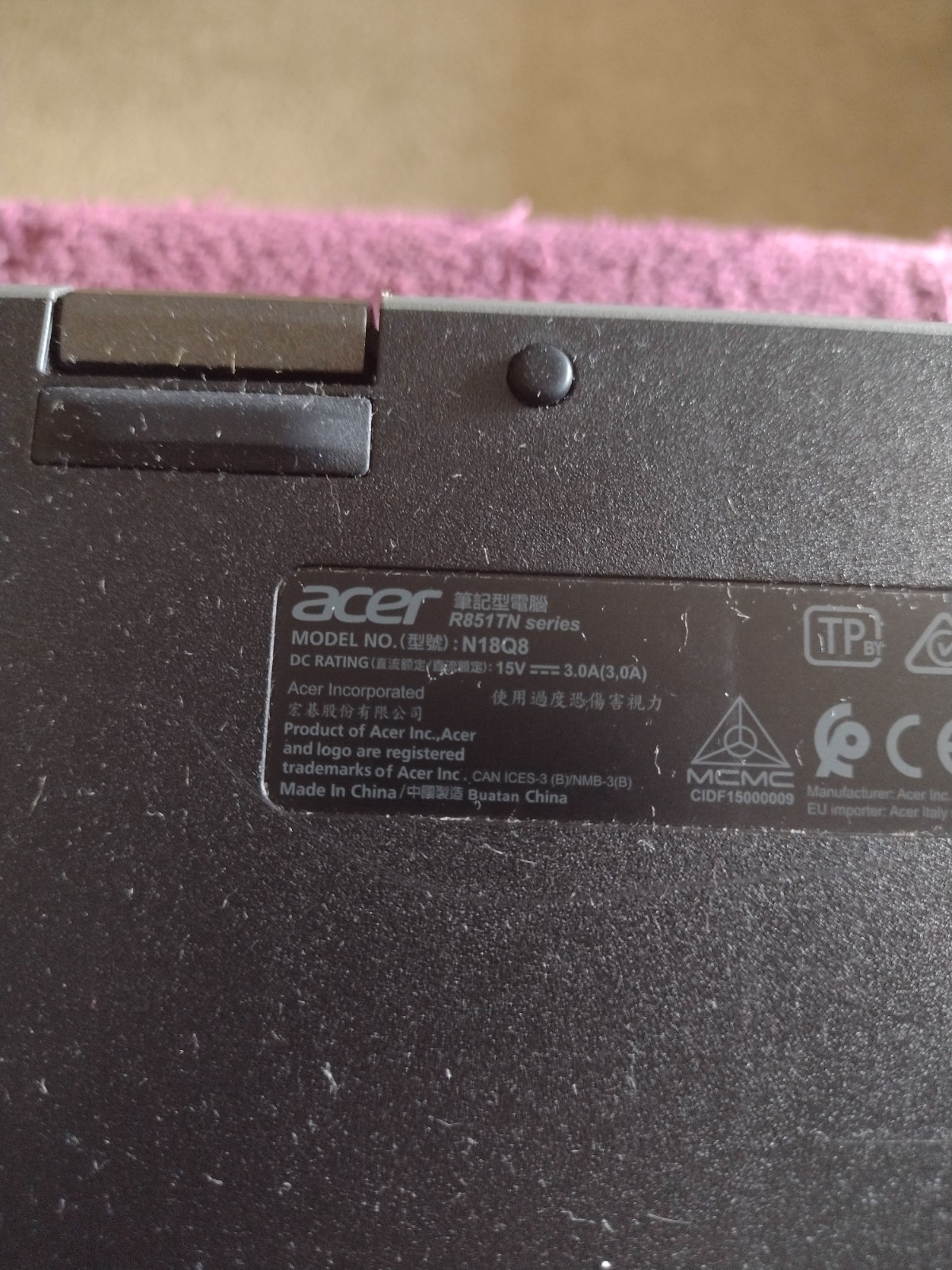 Acer Chromebook 12″ Spin 512 R851TN-P4FF Touch 2in1 8GB-64GB NICE CLEAN UPTODATE