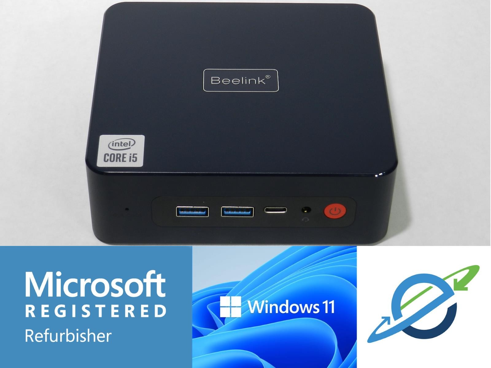 BEELINK SEI10-G | Intel Core i5-1035G7 | 16GB | 500GB SSD | A+ | WINDOWS 11 HOME