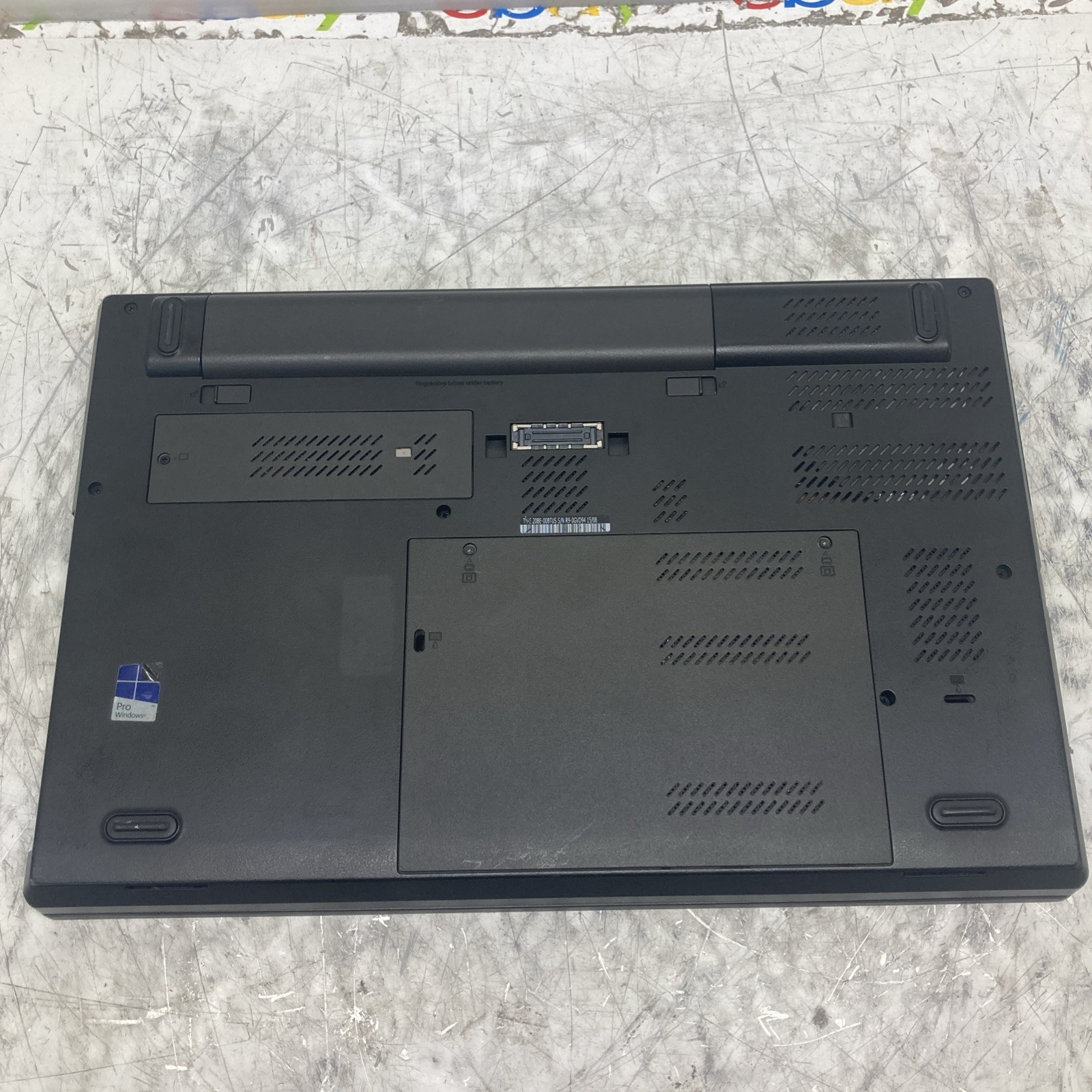Lenovo ThinkPad T540p i5-4210U 2.60GHz 4GB No HDD Boot to BIOS