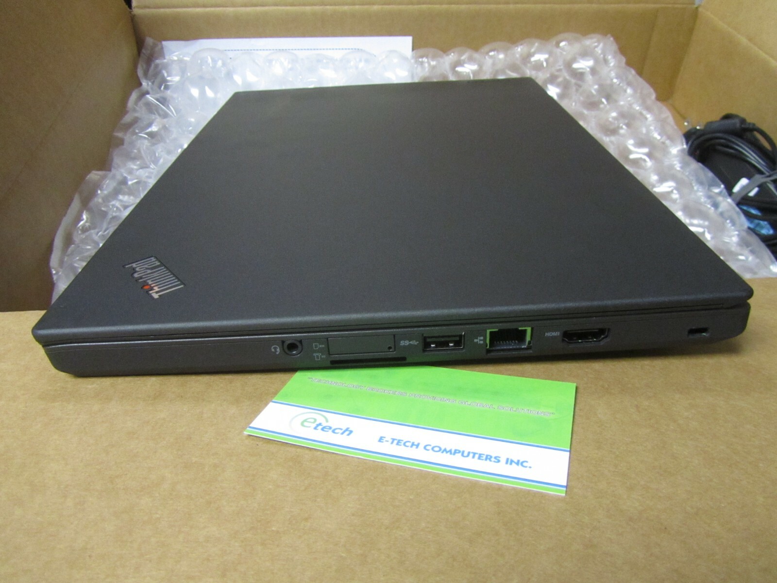 20FMS1JD0F – ThinkPad T460 i5-6300U 8GB RAM, 320GB HD, 14.0″ HD WIN7 Win10 Pro