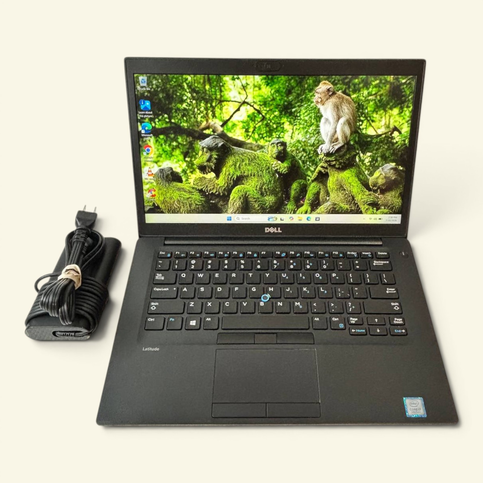 Dell Latitude 7480 – Intel i7-7660U, 8GB RAM, 256GB SSD – Win-11 #167