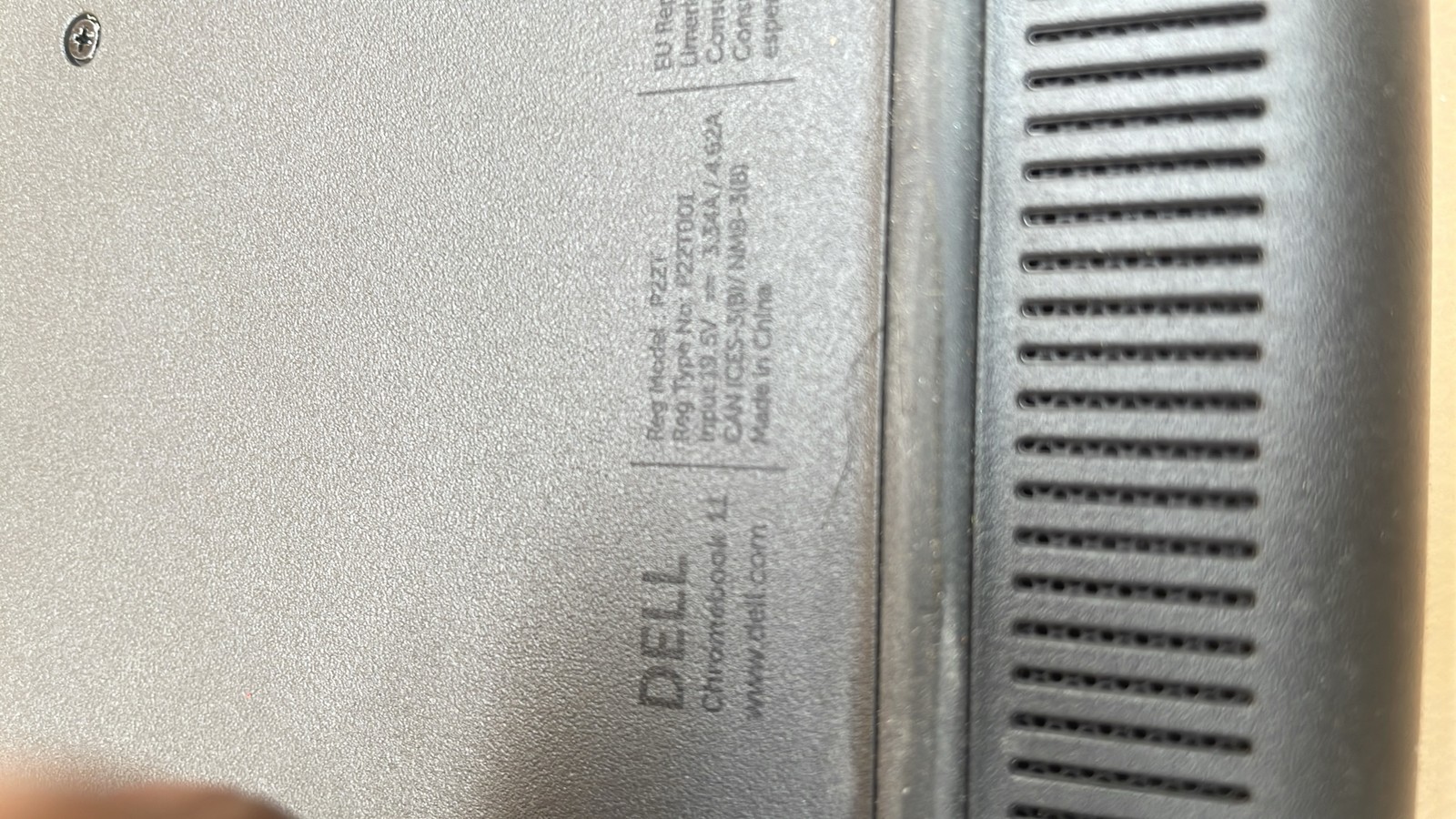Dell Chromebook 11 P22T Intel Celeron Processor 11.6-Inch Laptop Unit Lot of 4