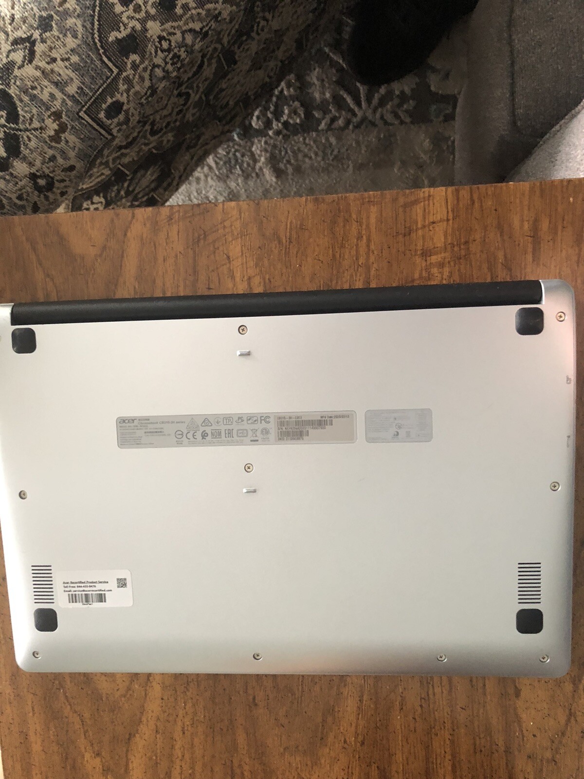 Acer Chromebook 315 15.6″ (32GB, Celeron N 1.1GHz, 4GB) CB315-3H-C2C3