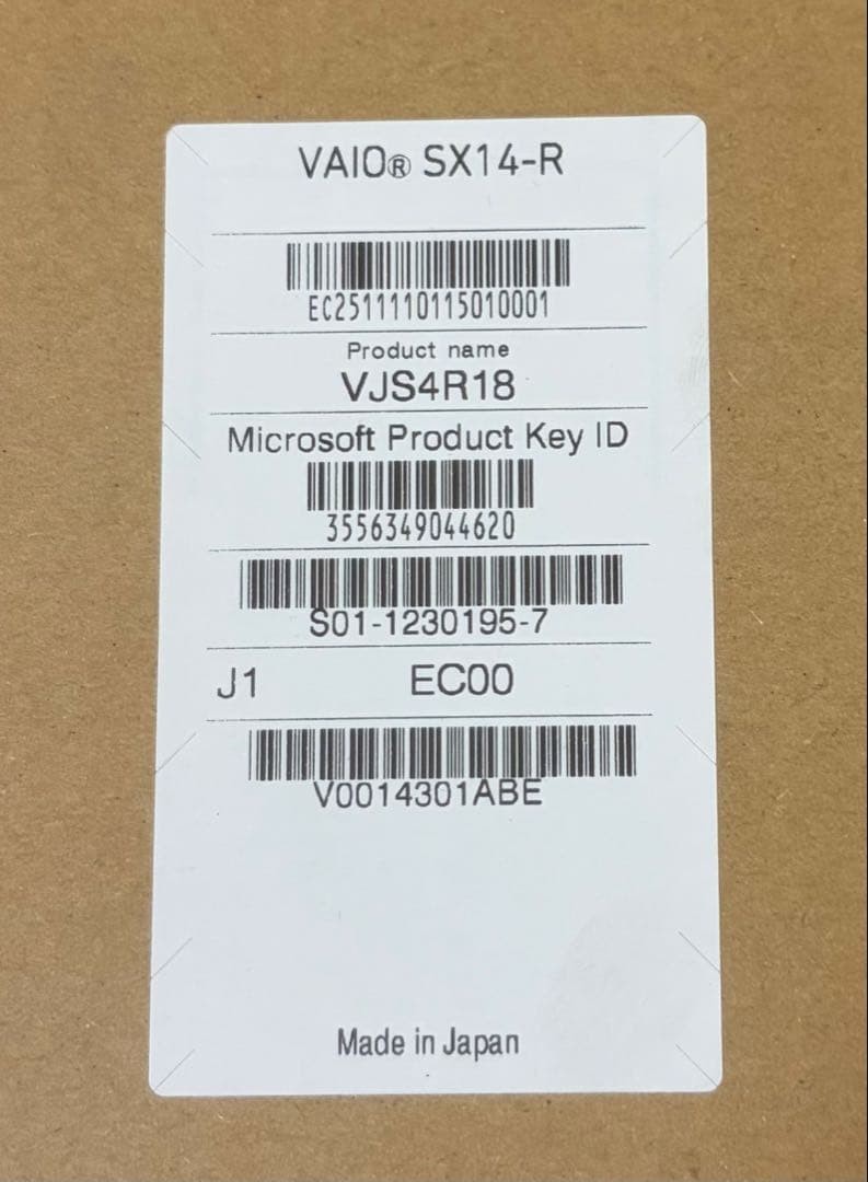 VAIO SX14-R ALL BLACK – Jet Black Premium Edition Almost Unused