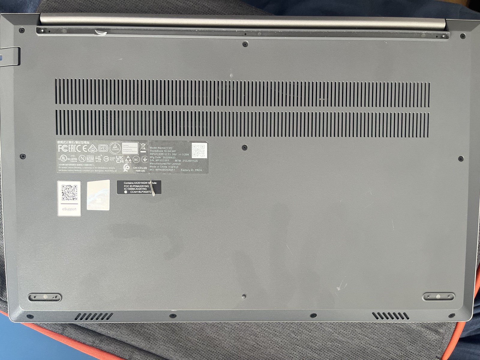 Lenovo ThinkBook 15 Gen 4 Intel Laptop, 15.6″ FHD IPS Touch Narrow Bezel