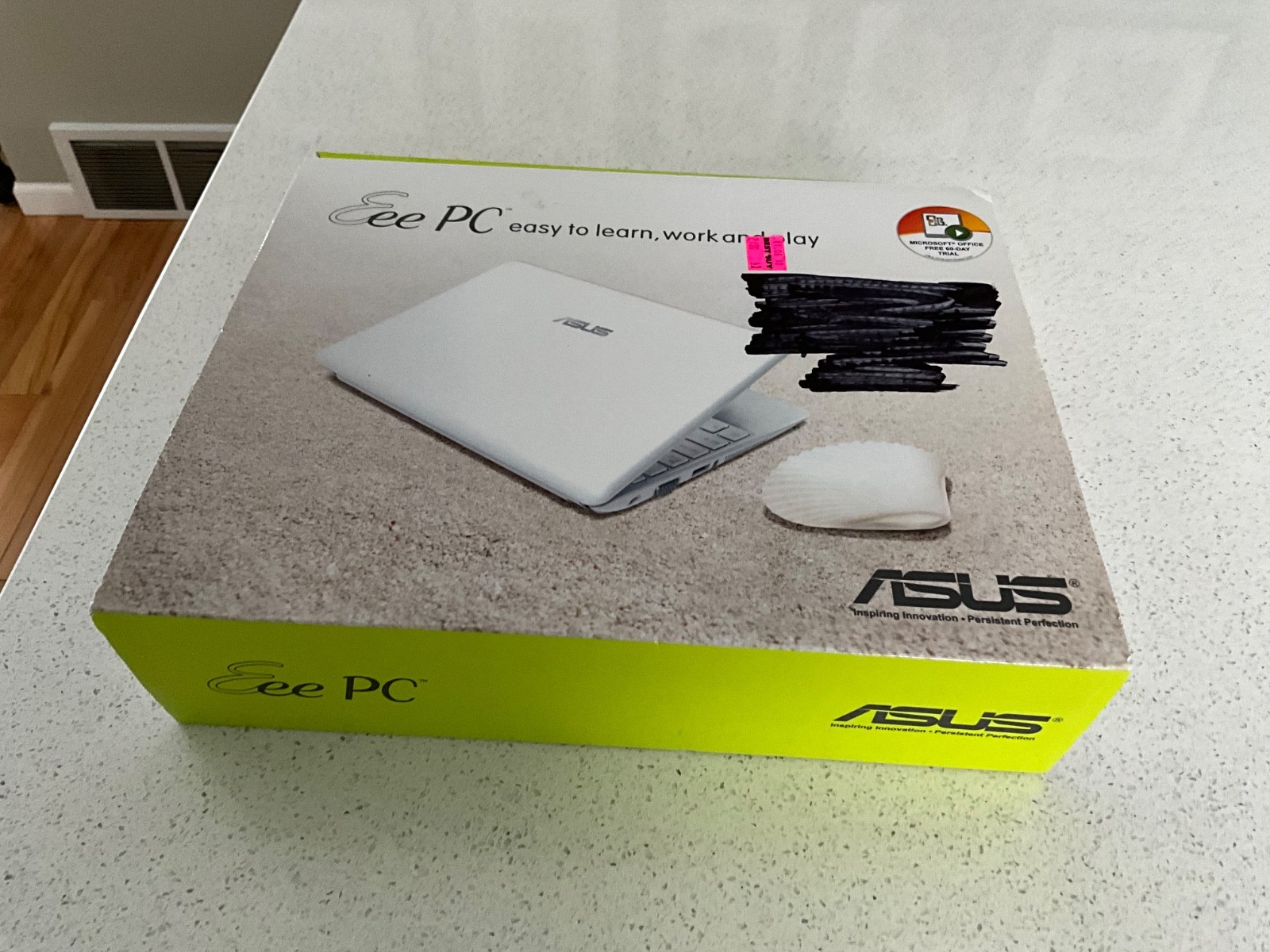 ASUS Eee 1005PEB Laptop – Intel Atom N45D – 1GB RAM – 250GB HDD – Windows 10