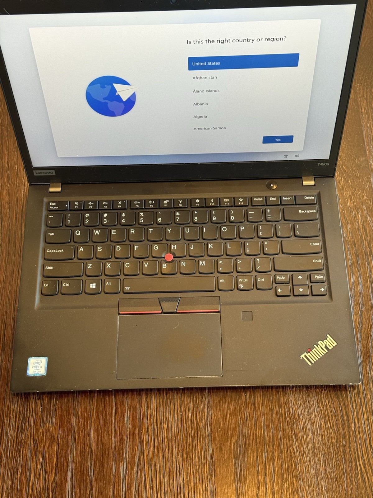 Lenovo ThinkPad T490s 14″ Laptop i7-8665U 8GB RAM 256GB SSD Windows 11 Pro