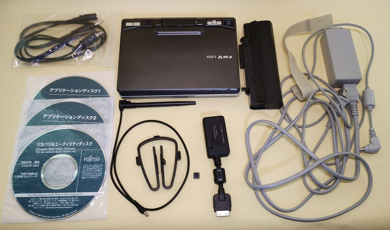 [Collectable] Fujitsu LOOX U50X/V UMPC A110/1GB/128GB SSD Mod/ VISTA Like New