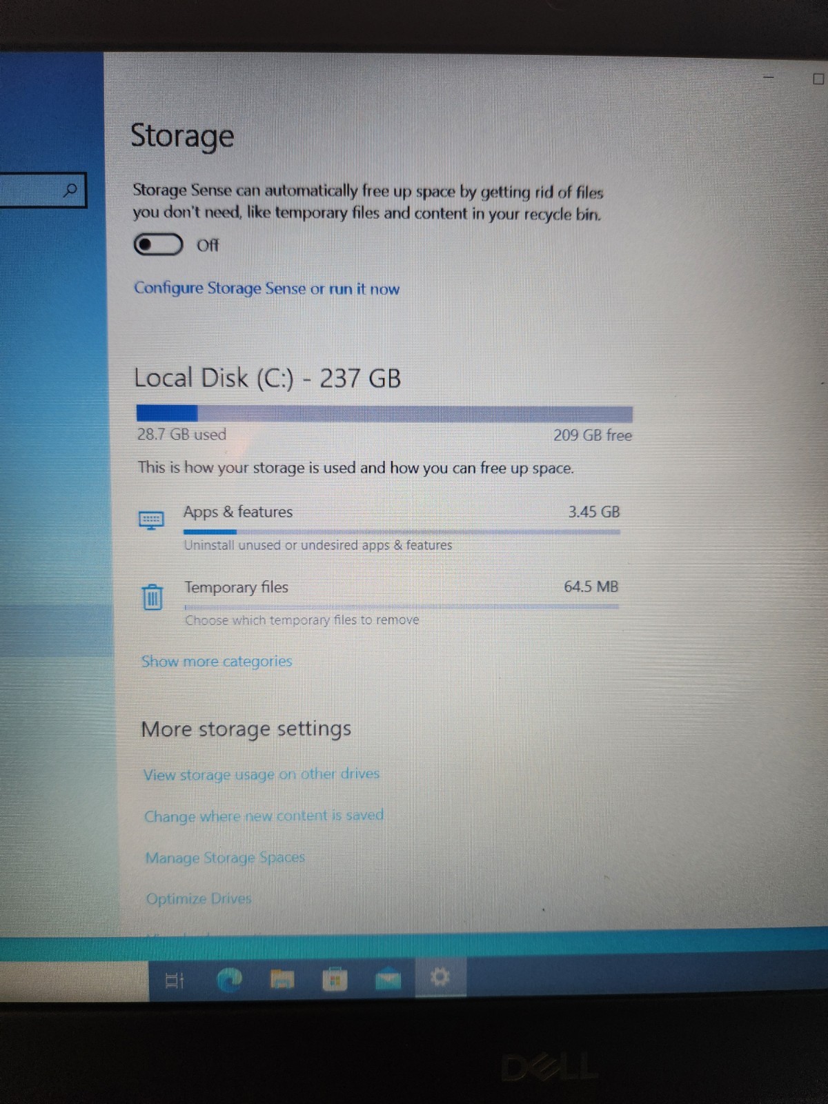 Dell Latitude 3590 i7 8th Gen 16GB RAM 256GB SSD Windows 10 Pro