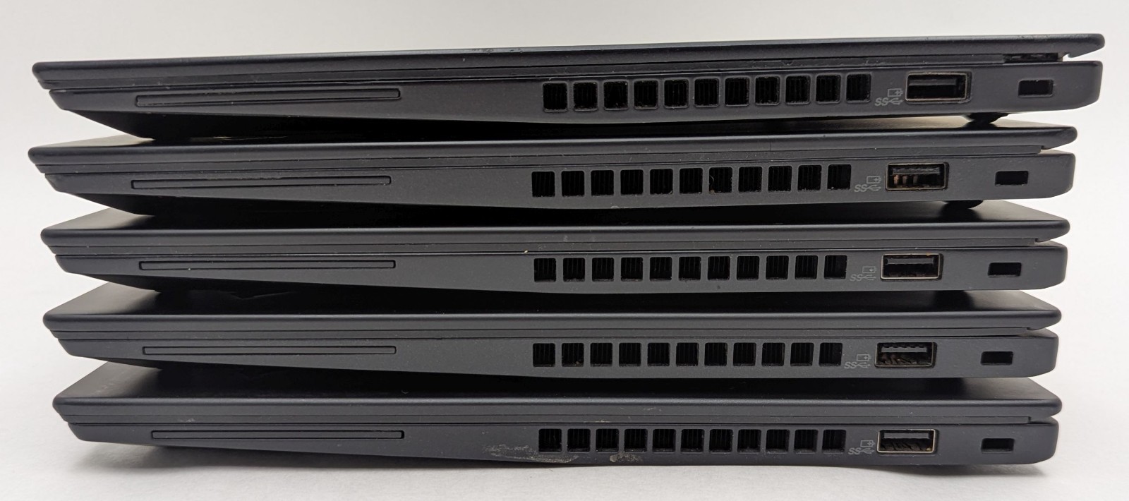 Lot of 5 Lenovo ThinkPad T490s 14″ Laptop i5-8265U 1.6GHz 8GB RAM – *AS-IS READ*