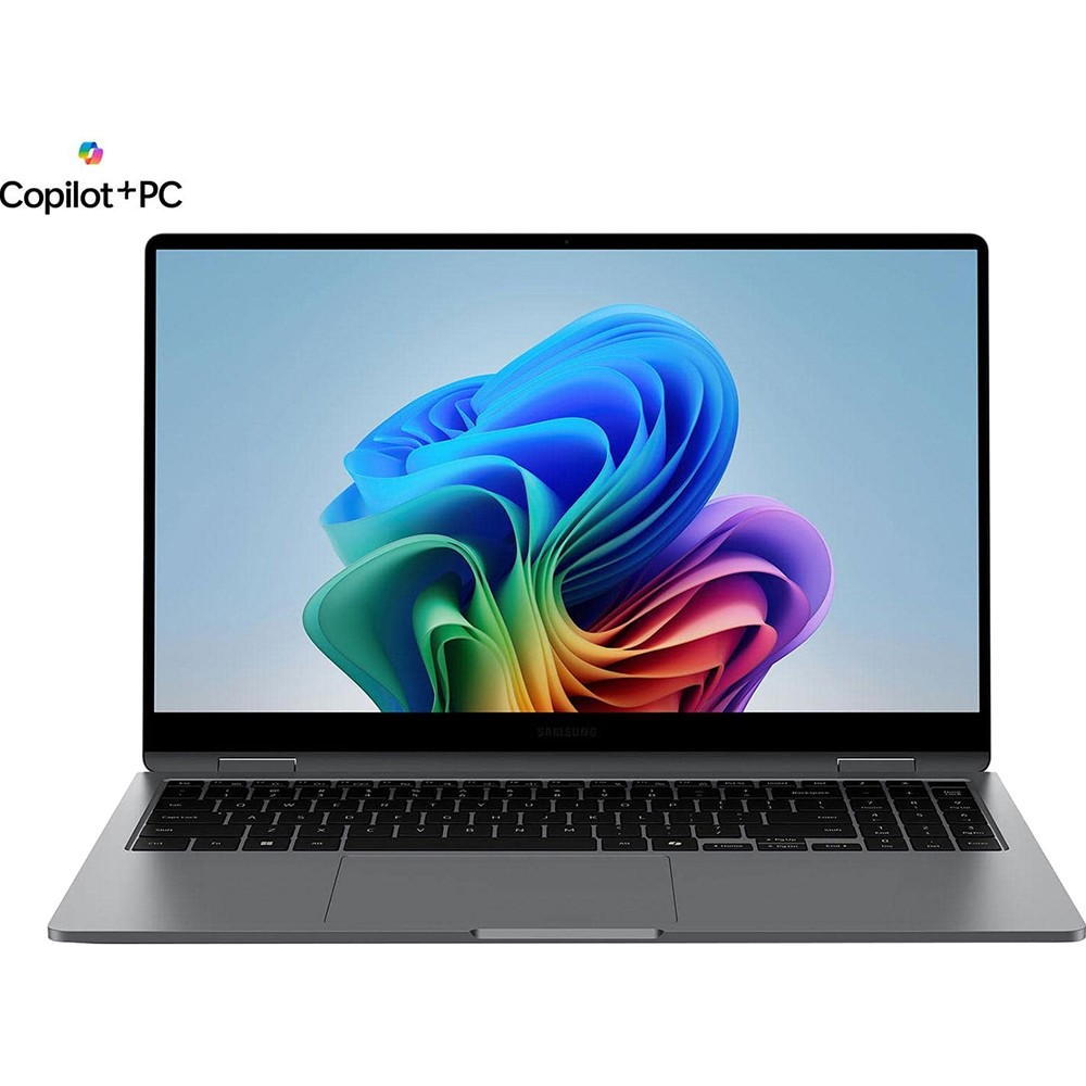 Samsung Mobile 15.6″ Galaxy Book5 360 2-in-1 Multi-Touch Laptop in Gray – NP754Q