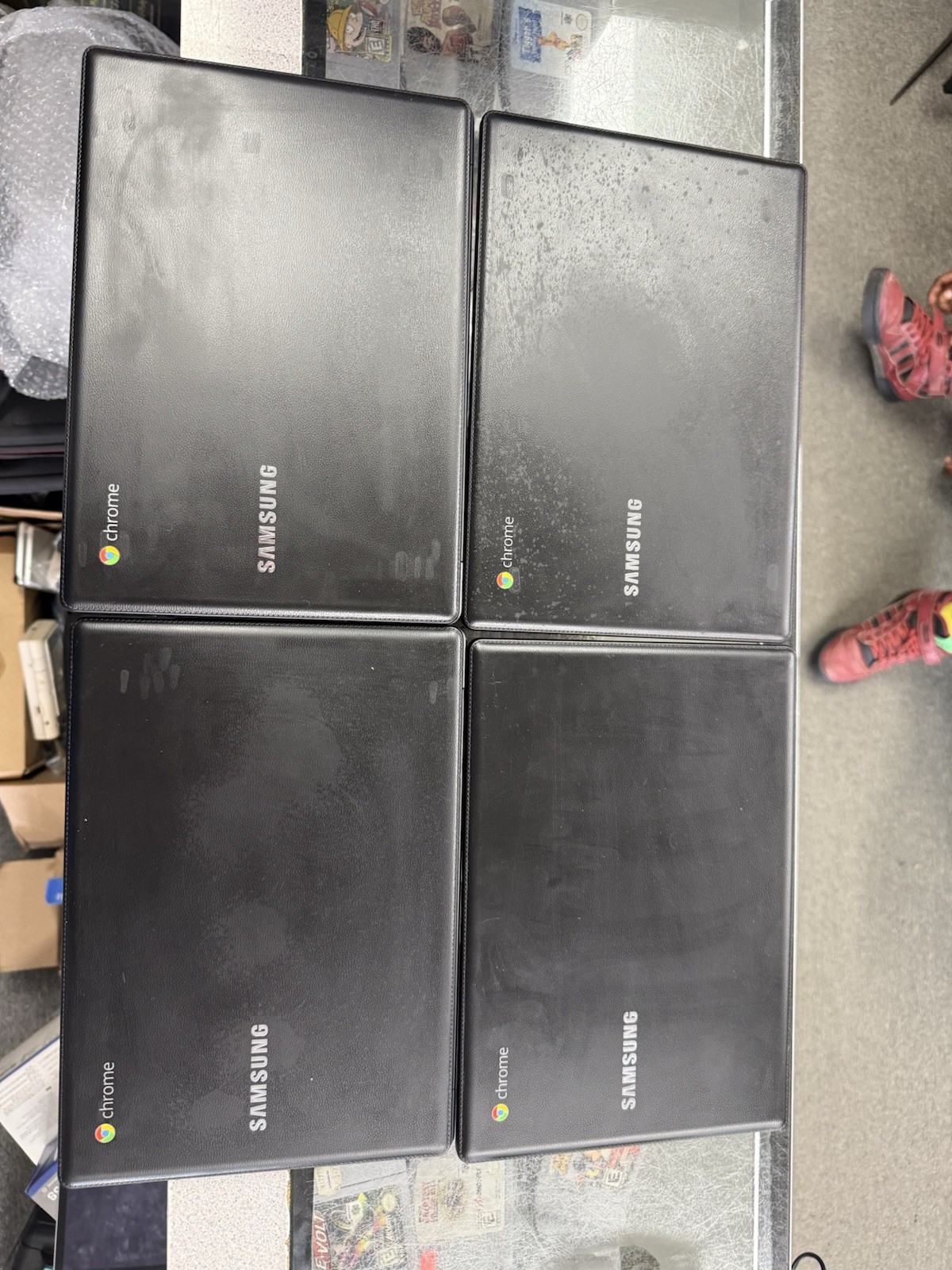 Samsung XE503C12 Chromebook Power Supply Lot of 4 Bundle