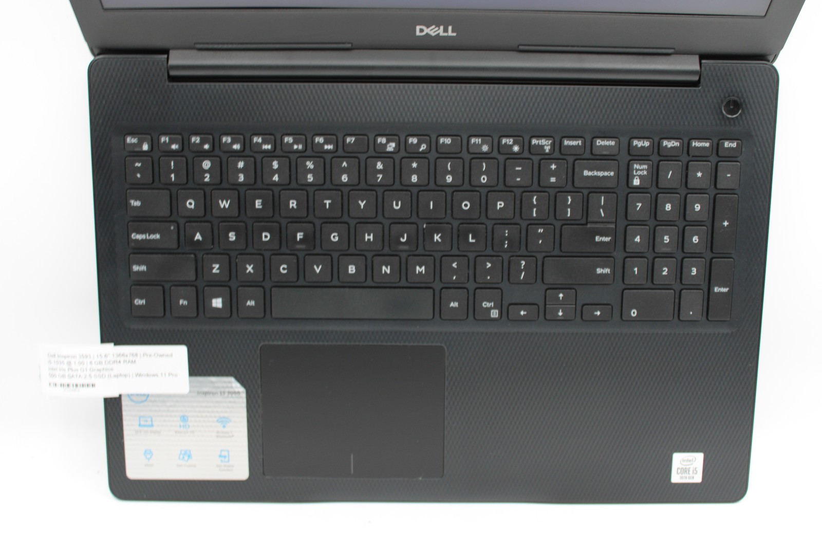 Dell Inspiron 3593 _ i5-1035G1 _ 8GB RAM _ 500GB SSD _ Win11Pro