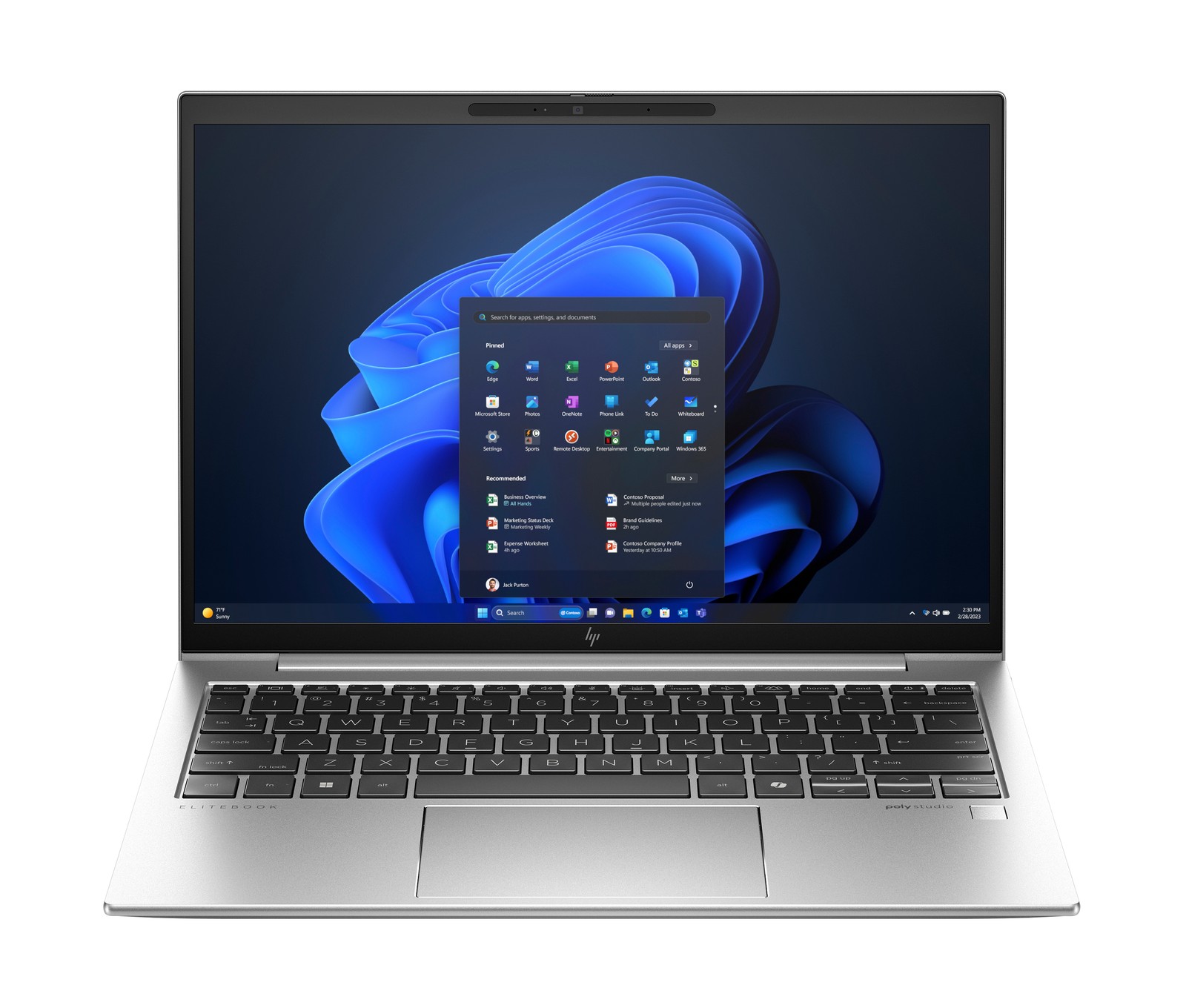 HP EliteBook 830 G11 Core Ultra 7 165U 32GB RAM 512GB SSD 13.3 in W11 Pro WUXGA