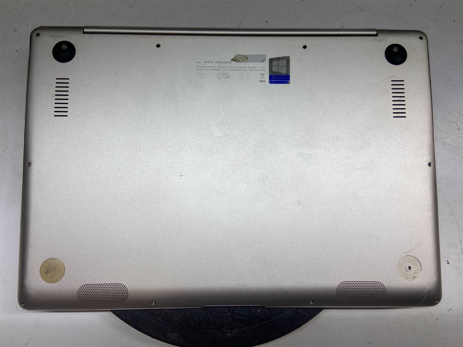 Asus Zenbook UX331U Intel Core i5-8250U 1.6GHz 8GB NO HDD