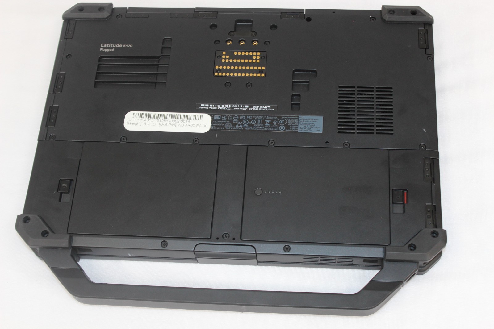 Dell Latitude 5420 Rugged Extreme intel i5-8350U 1.7GHz 8GB 256GB 4-core Win11