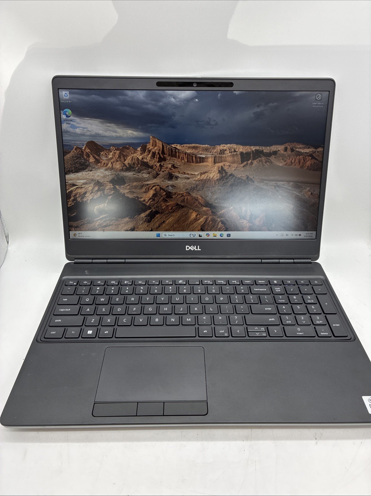 Dell Precision 7550 NVIDIA Quadro RTX 3000 2.4GHz Intel Core i9-10 32GB 1TB |L40