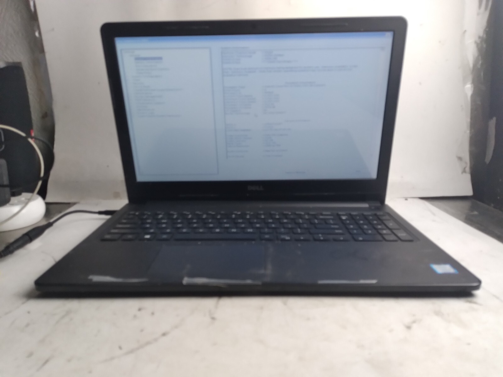 Dell Inspiron 15-3567 w/i3-7100U, 4GB RAM, 500GB HDD Laptop for Parts #2267