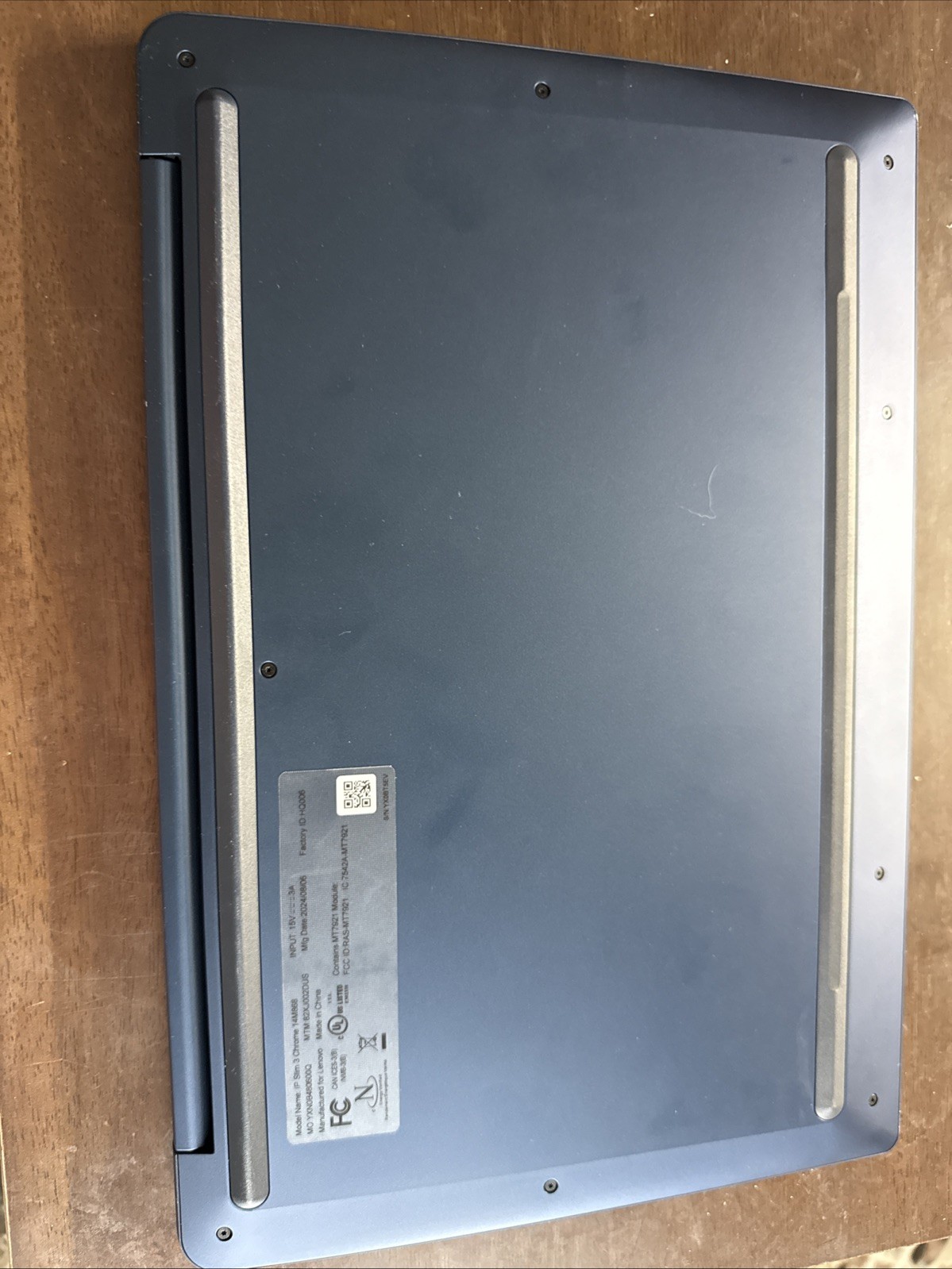 Lenovo IdeaPad Slim 3 Chromebook 14″ 64GB eMMC 4GB Abyss Blue 82XJ002DUS