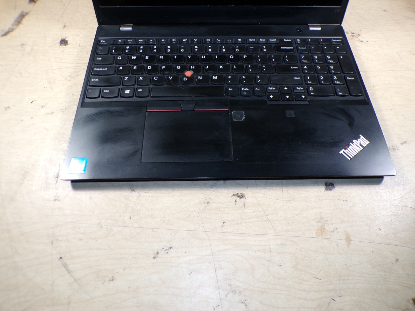 LENOVO THINKPAD LI5 INTEL CORE I5 8GB RAM **NO POWER **NO HD/ NO CADDIE/ NO OS/