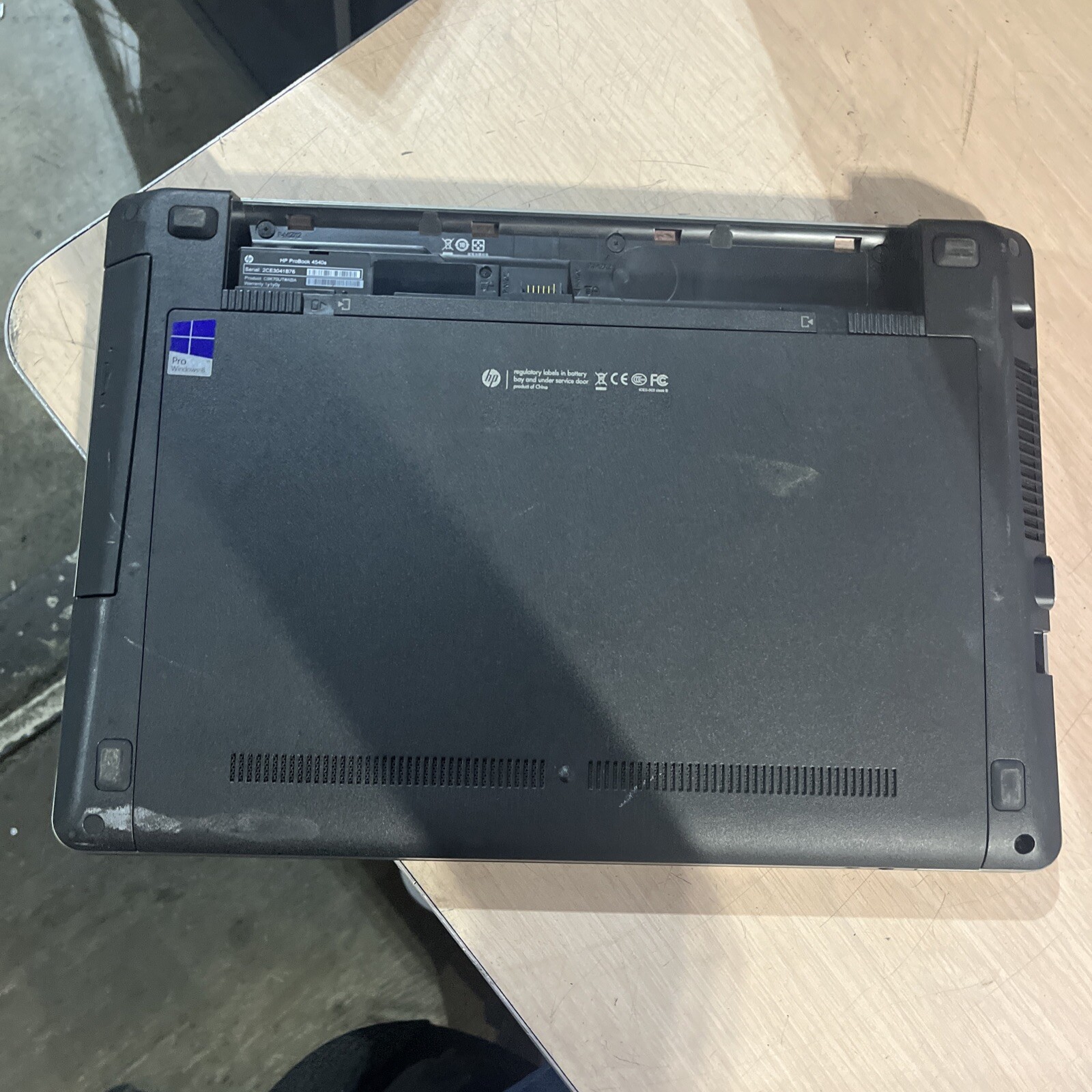 HP PROBOOK 4540S INTEL CORE I3-3110M 2.40GHZ 4GB RAM NO HD 2