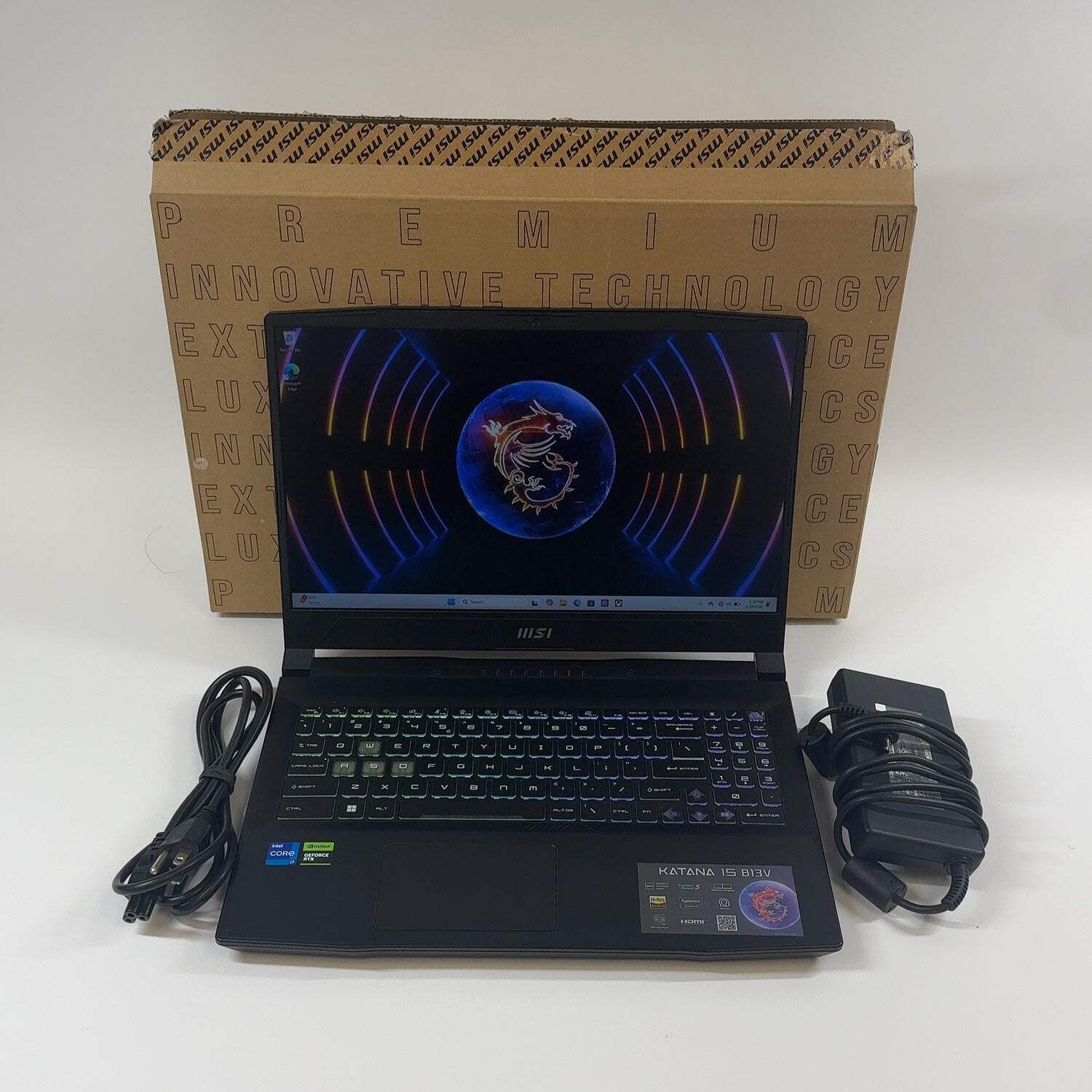 MSI Katana 15 B13VEK 15.6″ i7-13620H 2.4GHz 16GB RAM 1TB SSD GeForce RTX 4050