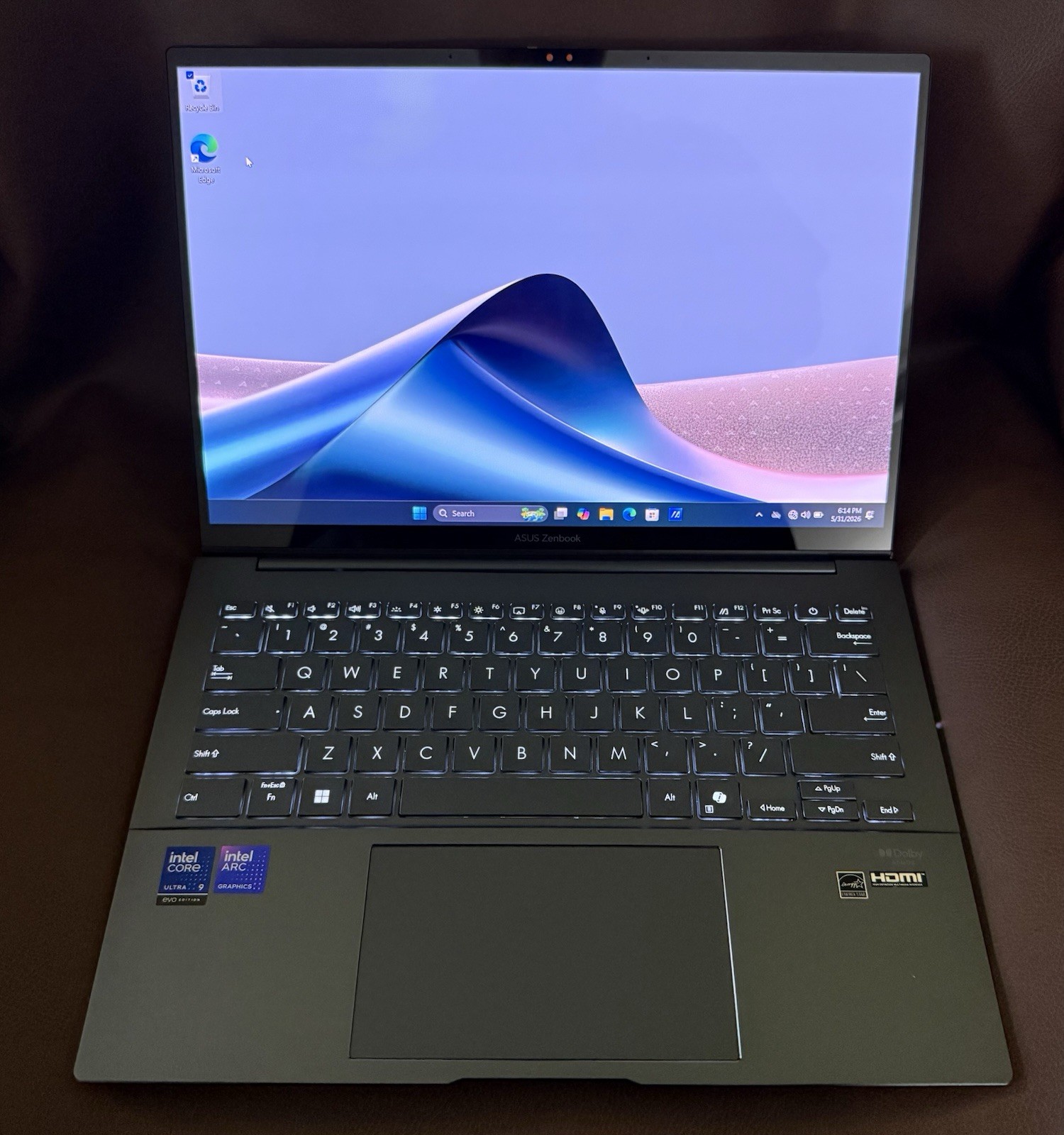 ASUS ZenBook 14 OLED Touch UX3405CA Ultra 9 285H 32GB RAM 1TB SSD Win11