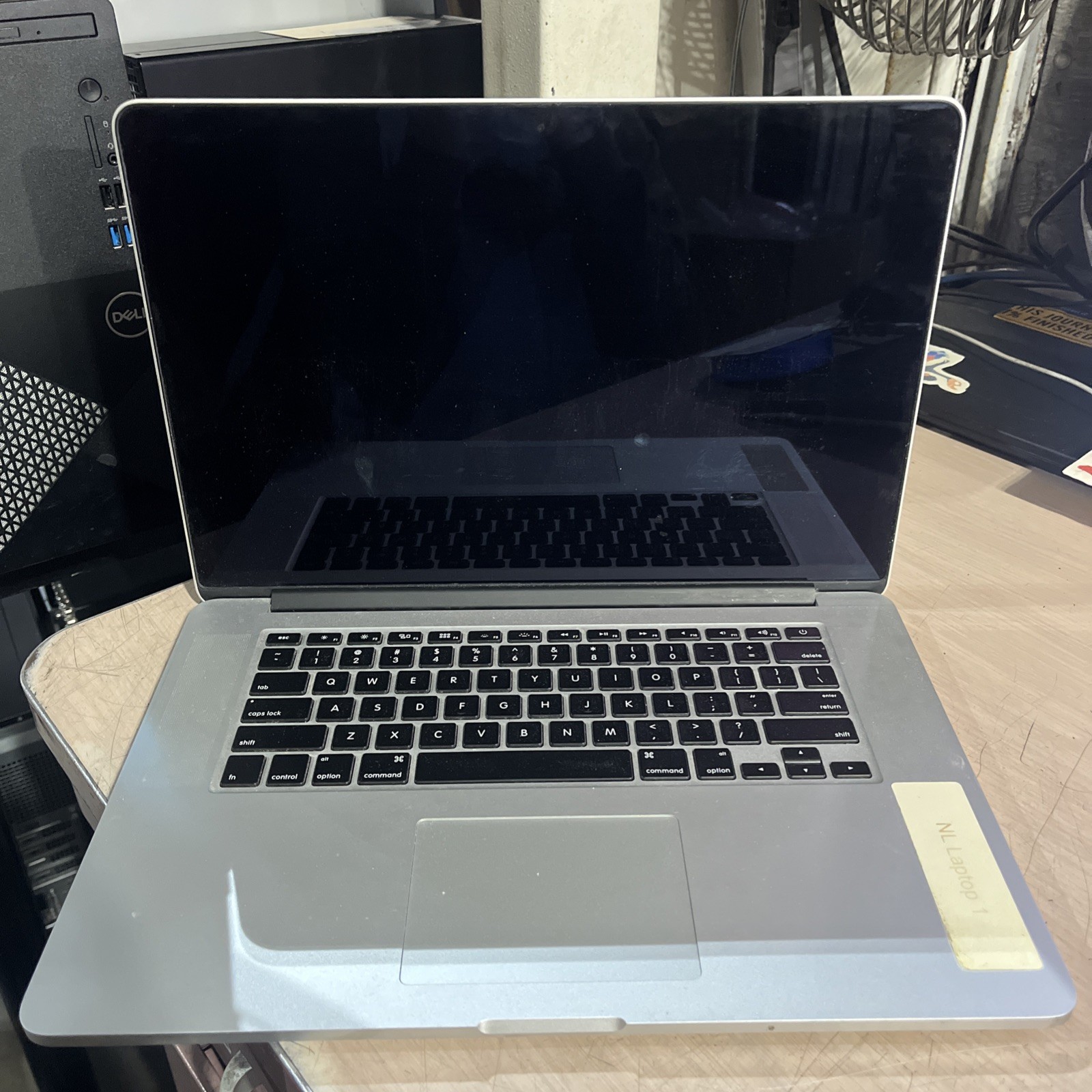 APPLE MACBOOK PRO 15″ LATE 2013 CORE I7-4850HQ 2.3GHZ 16GB RAM NO HD