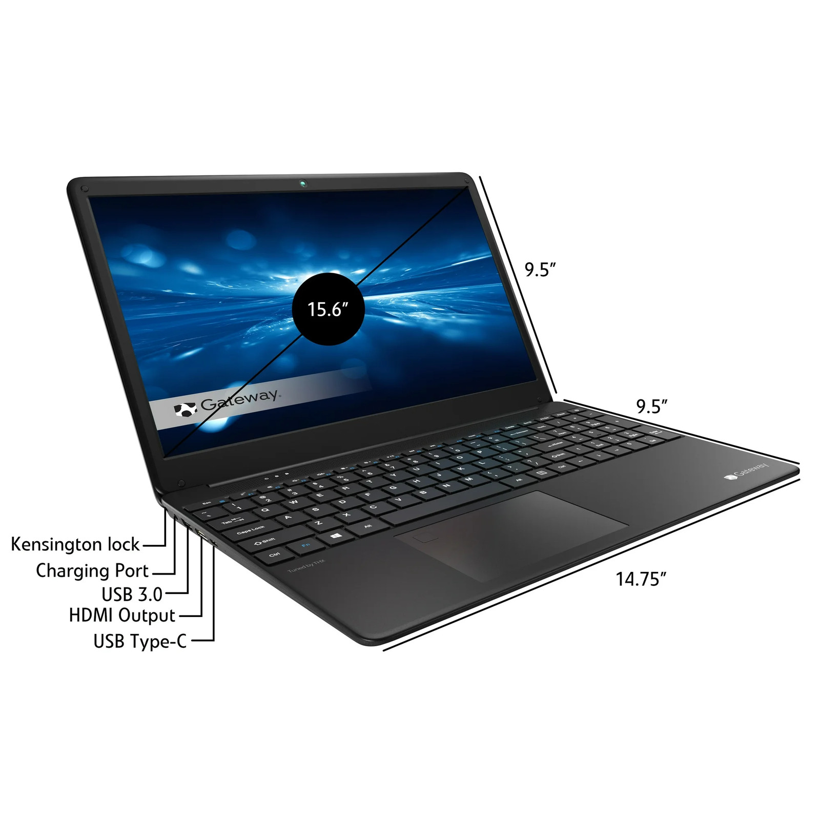 Gateway Ultra Slim 15.6″ FHD Laptop Intel Core i3-1115G4 8GB 256GB Win11H
