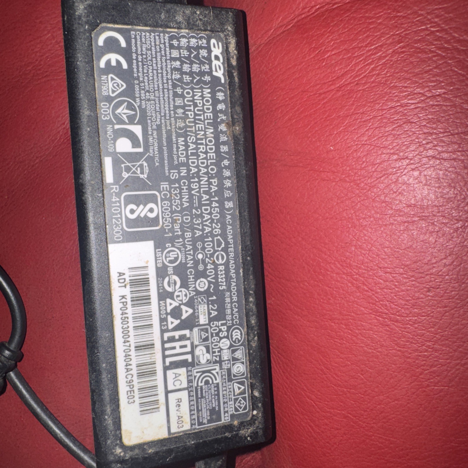 Acer N16Q13 C731 Series Chromebook With Charger “power washed”