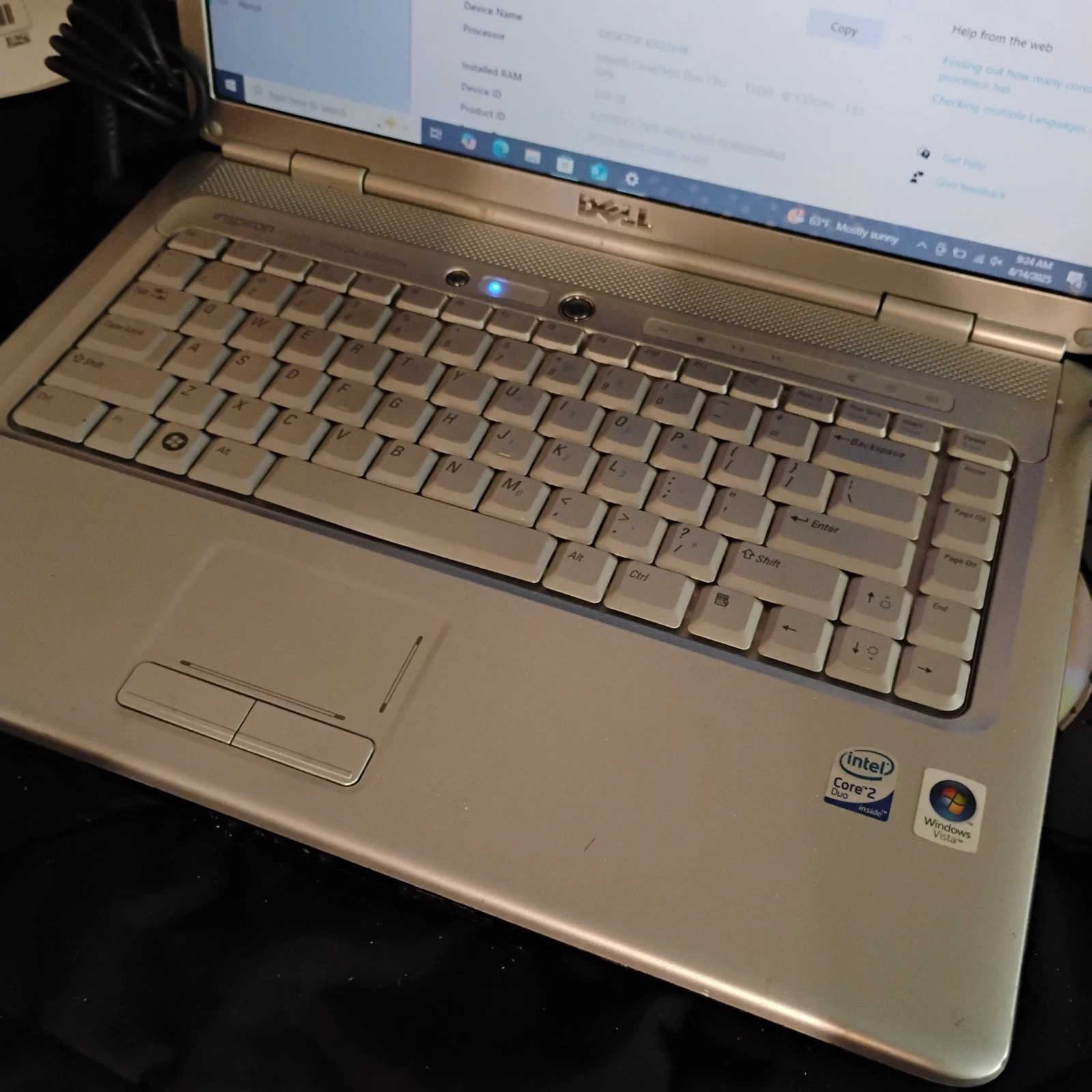 Dell Inspiron 1525 Special Edition – No battery, HDD, OS, PS – Free Shipping