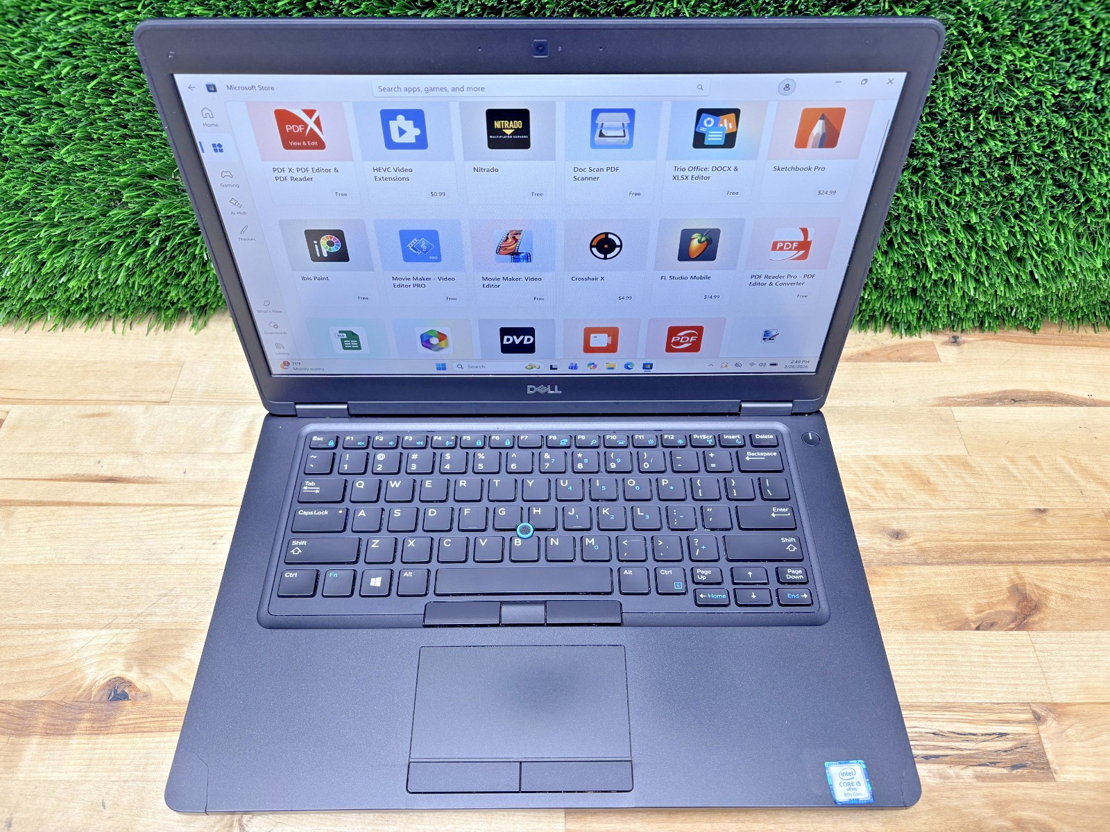 Dell Latitude 5490 Intel i5-8th Gen 1.70GHz 16GB RAM 256GB SSD Windows 11 Pro*