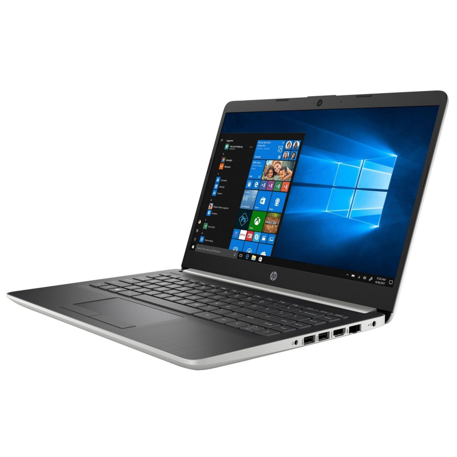 HP 14-dk0058ca 14″ AMD Ryzen 3 3200U 2.6 GHz 8GB DDR4 512GB SSD Vega 3 W11H