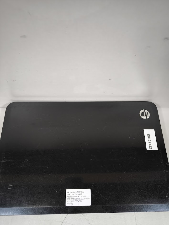 HP Pavilion g6-2019so Laptop – Intel i3, 6GB RAM, 700GB HDD