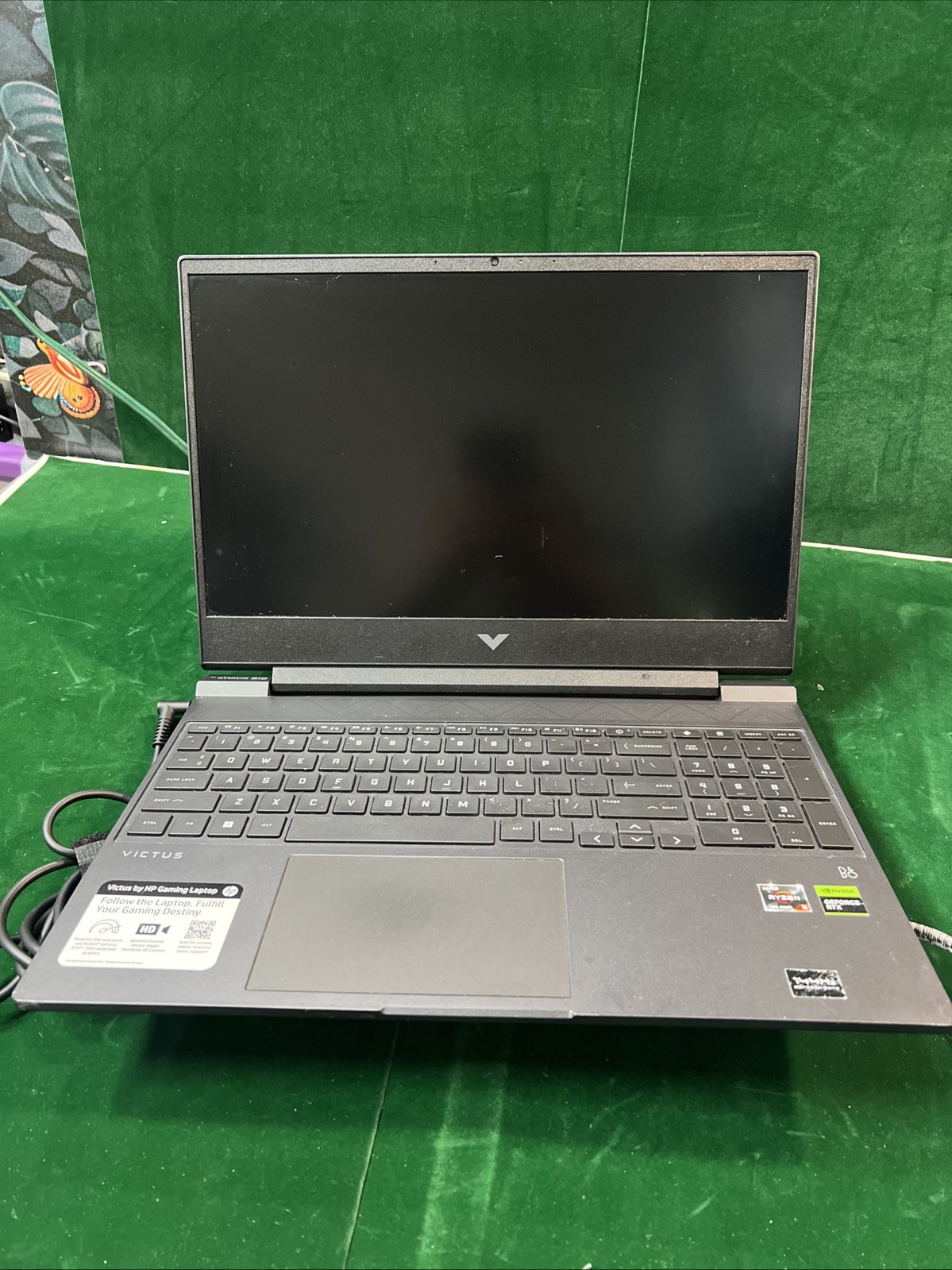 HP Victus Gaming Laptop 15.6″ FHD Ryzen 5 7535HS RTX 2050 24GB RAM 512GB SSD