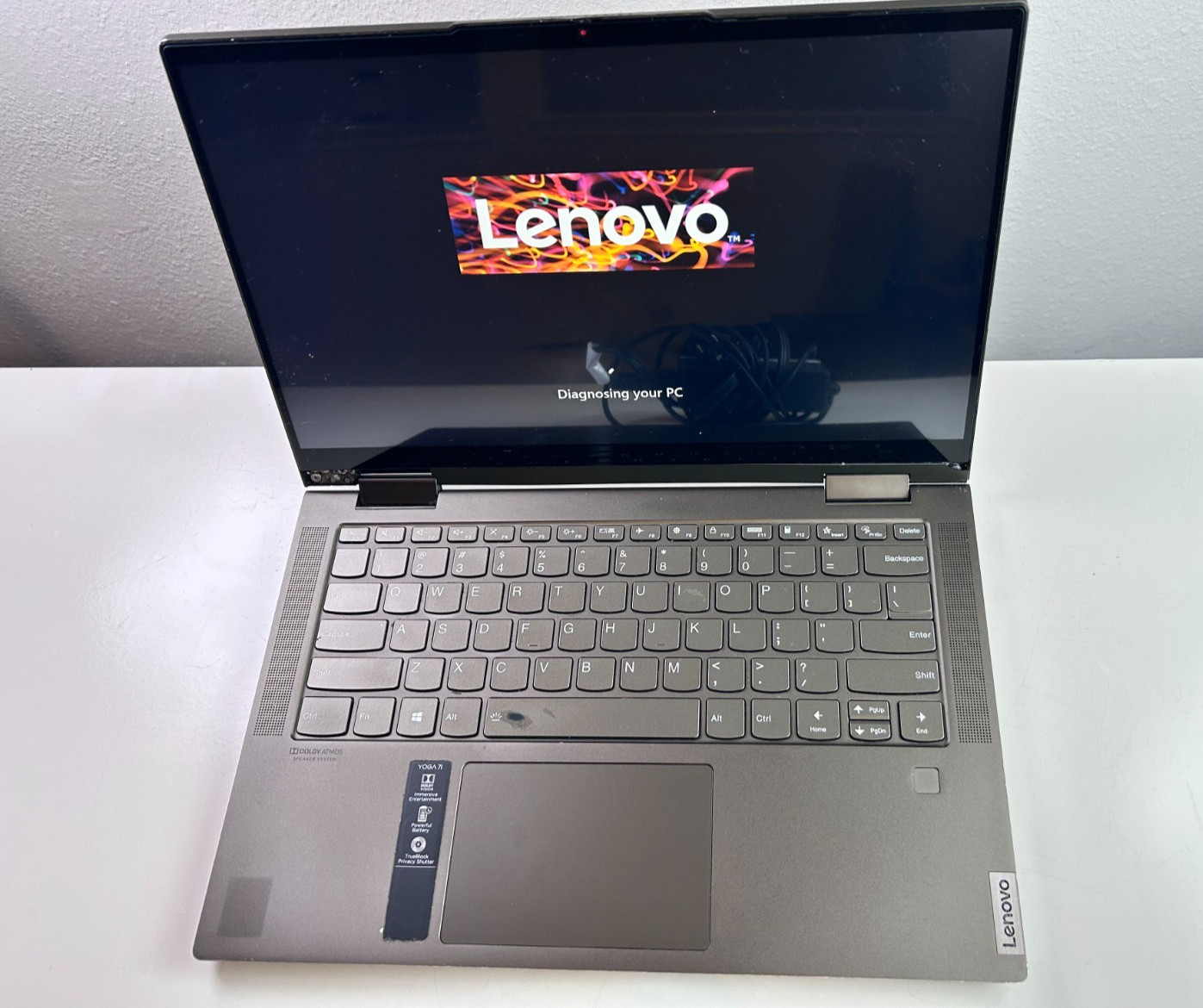The Lenovo Yoga 7 14ITL5 (14-inch)11th Gen Intel Core i5-1135G7 processor, 12GB