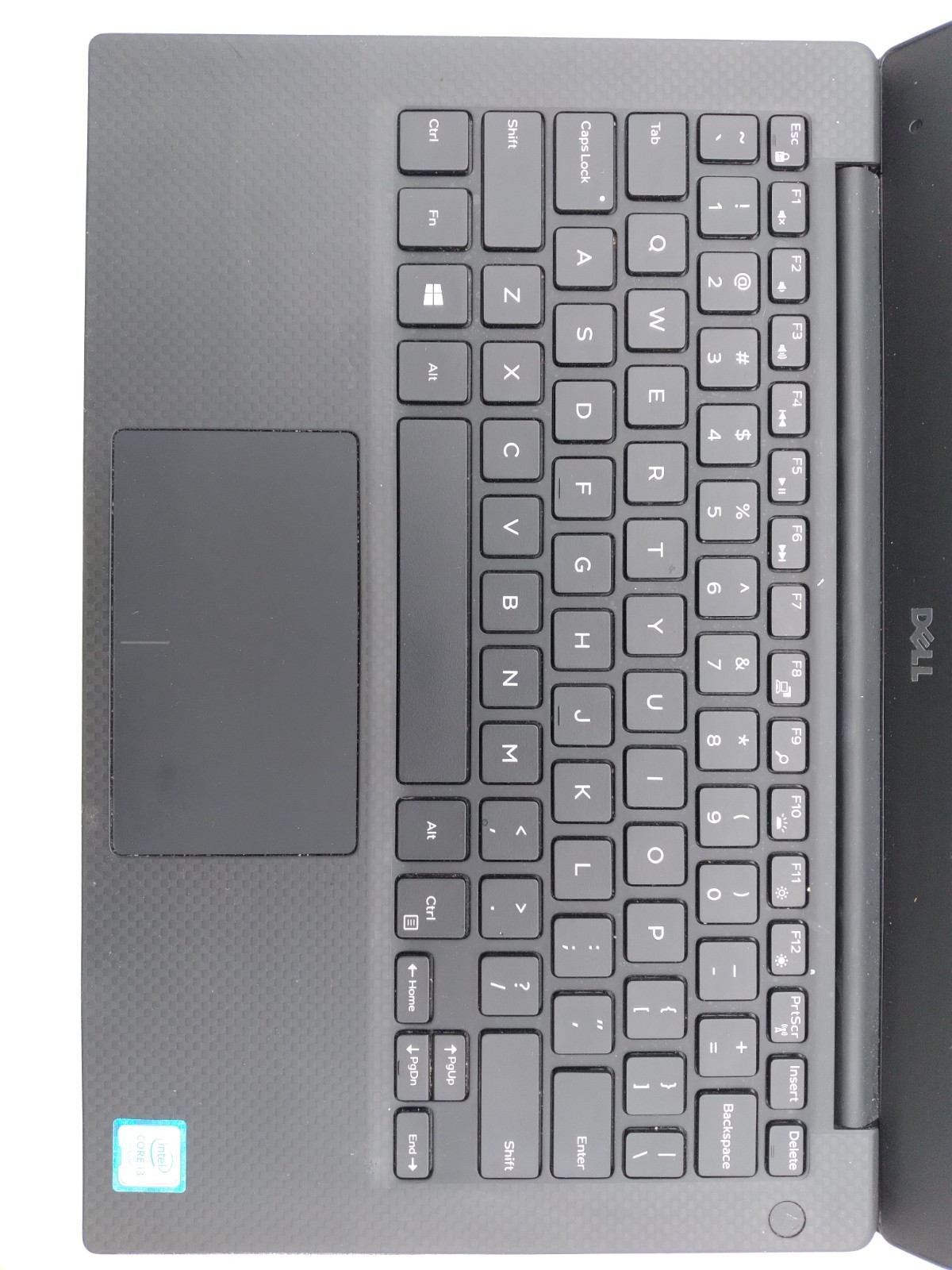 Dell XPS 13 9350, Intel Core i3-6100U @ 2.3GHz, 4GB RAM, 128GB NVMe SSD, W10Home