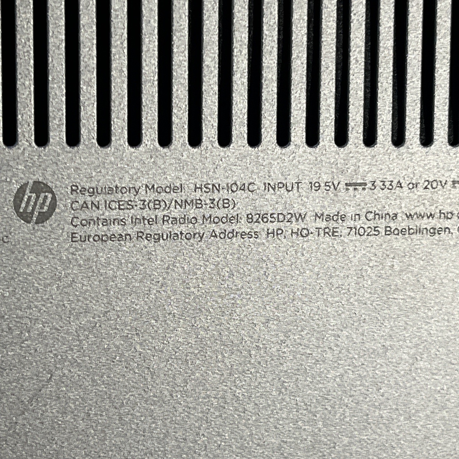 HP ELITEBOOK 8265D2W INTEL CORE I5 7TH GEN 8GB RAM NO HD