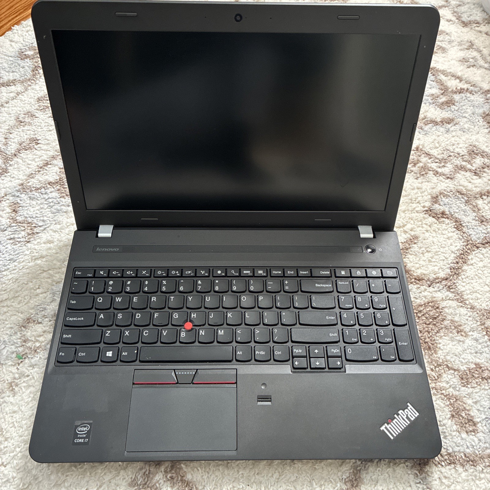 LENOVO THINKPAD E550 Laptop w/ INTEL CORE i7-5500U 2.40 GHZ 8 GB RAM (No HDD/OS