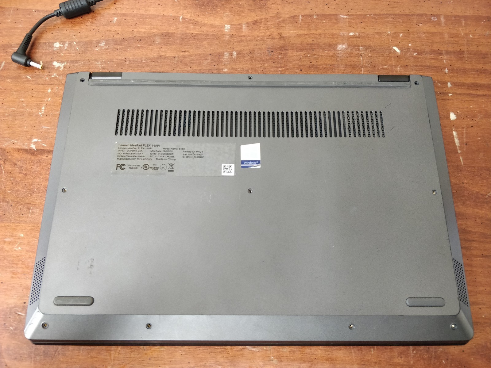 Lenovo IdeaPad Flex 14API AMD Ryzen 5 3500U@2.10GHz 8GB RAM NO DRIVE PARTS 9060