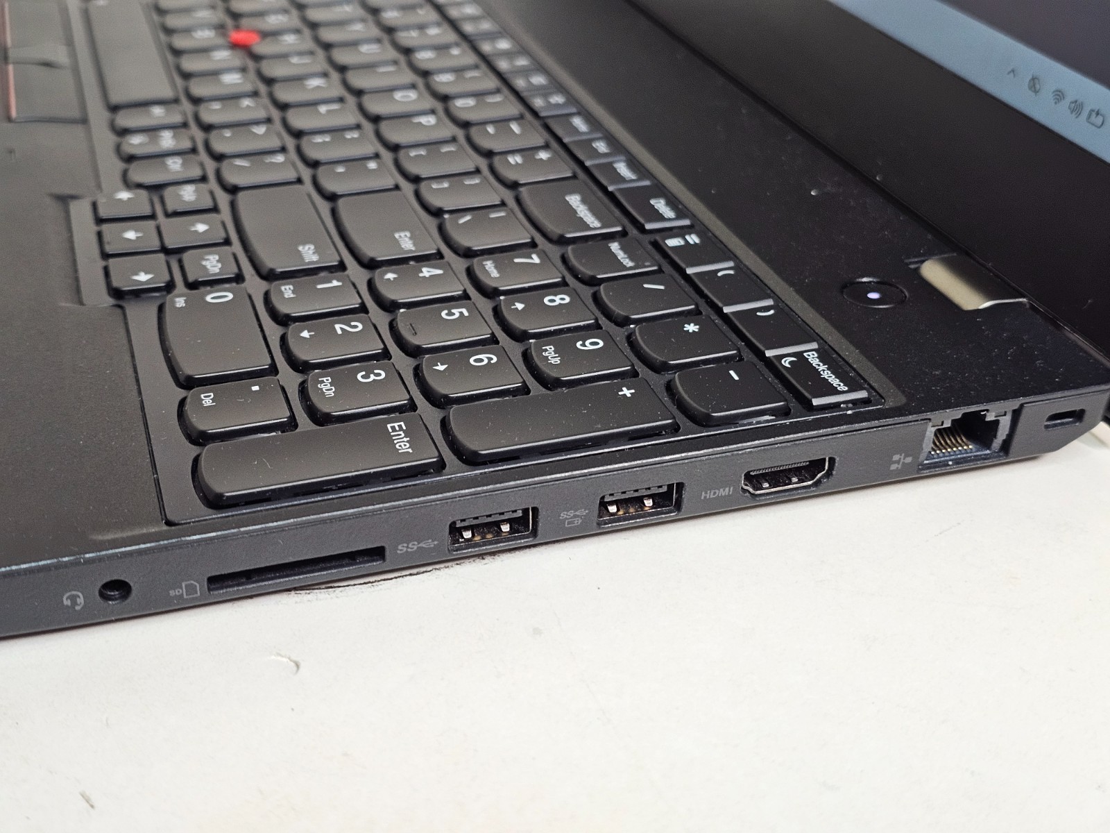 Lenovo ThinkPad T580 Laptop – 1.7 GHz i5 16GB 256GB Cam 15.6″ Touchscreen – SP1